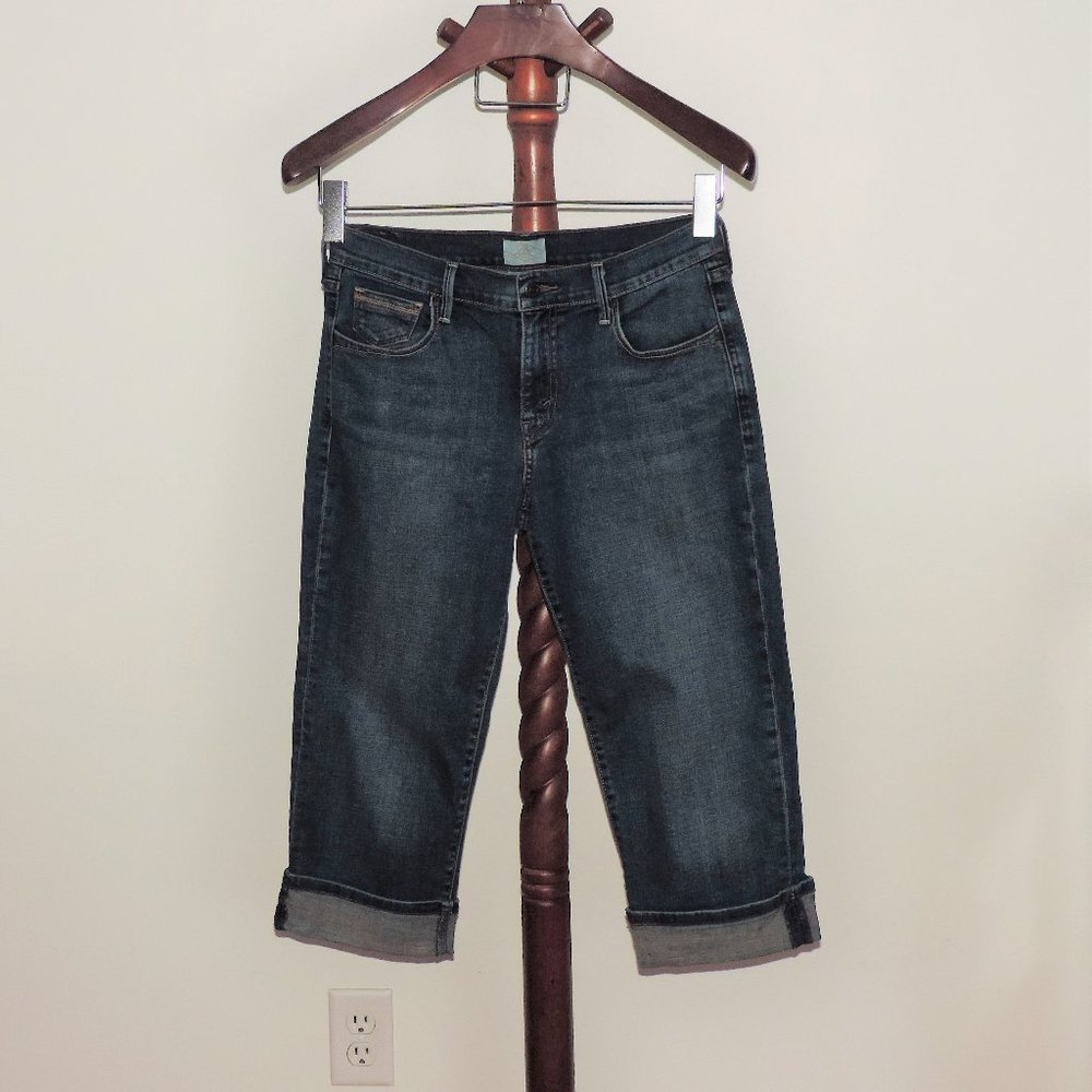 Levi's 515 cuffed stretch denim capris